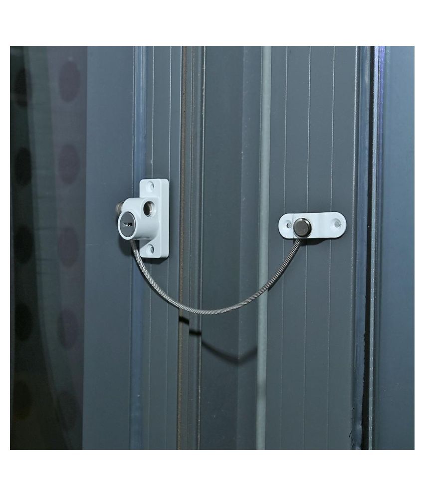 Window Lock Childproof Window Restrictor Safety Door Stopper