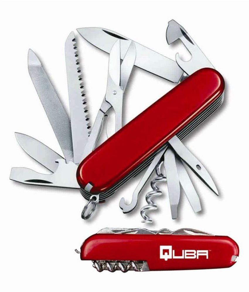 Quba Stainless Steel Multipurpose Swiss Knife