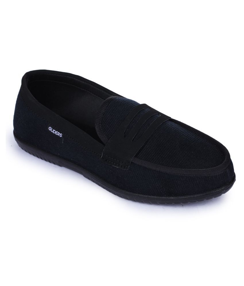     			Gliders By Liberty - Black Men's Slip-on Shoes