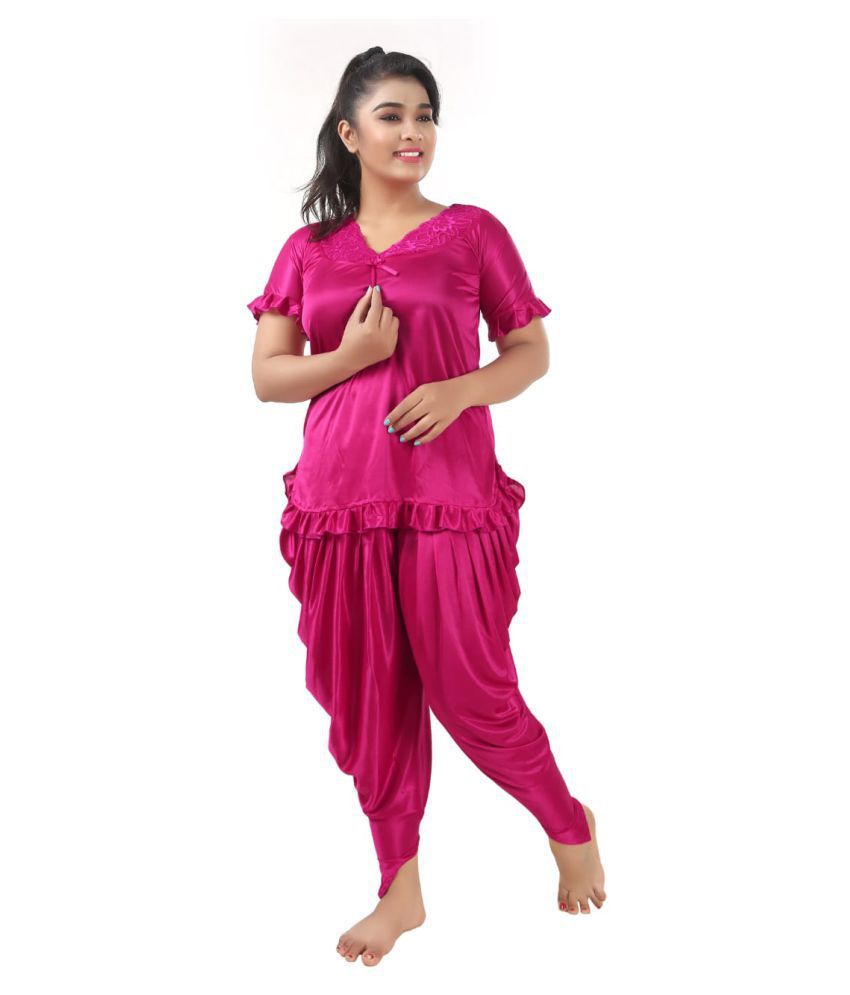 satin night dress online india