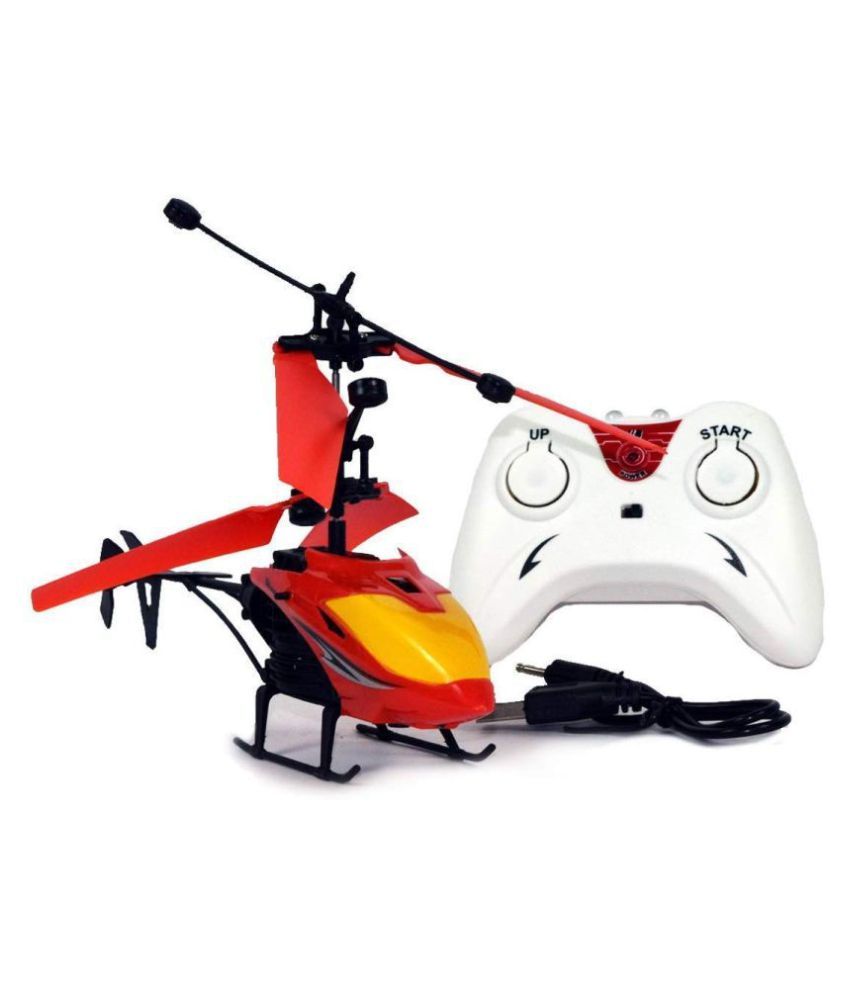 remote control helicopter with gravity sensor