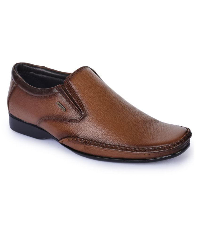     			Fortune By Liberty Slip On Tan Formal Shoes