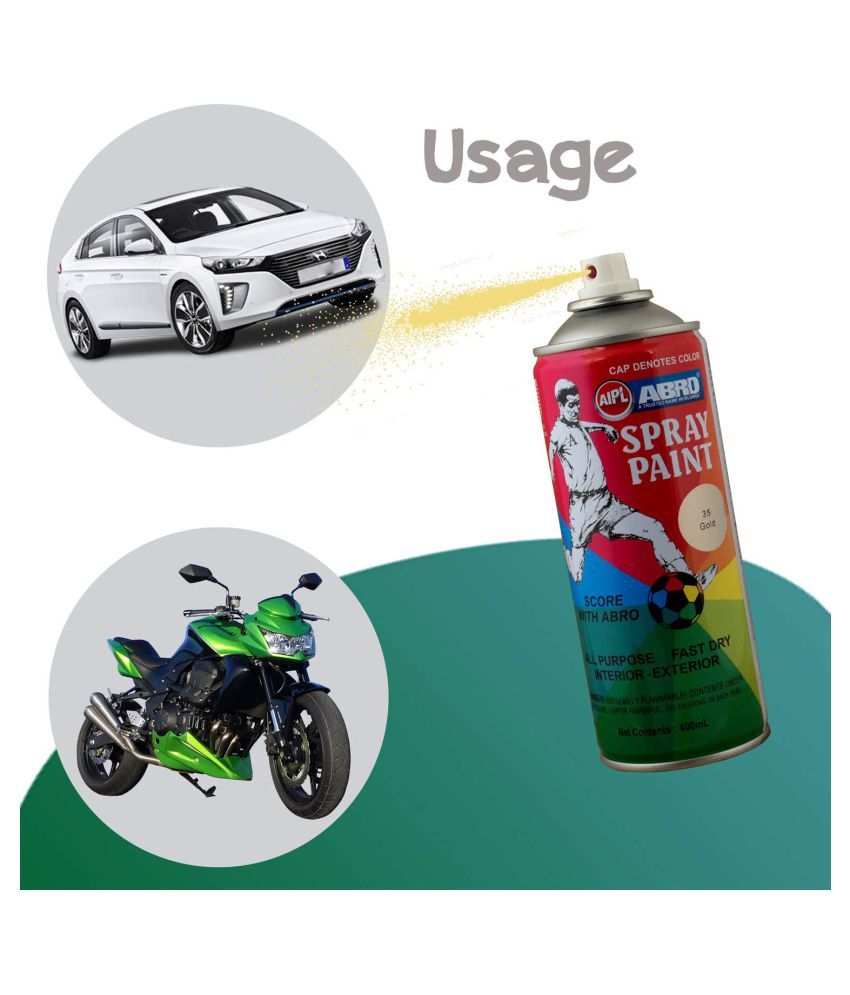 ABRO SPRAY PAINT GOLD 400ML PACK OF 2 Buy ABRO SPRAY PAINT GOLD 400ML