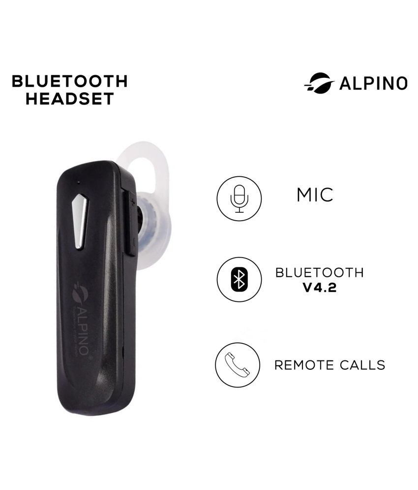 Alpino JP301AP (Bluetooth Headset) On 