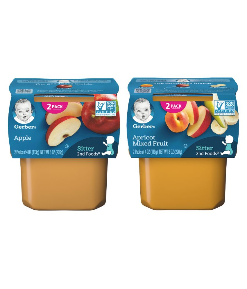 gerber apricot mixed fruit