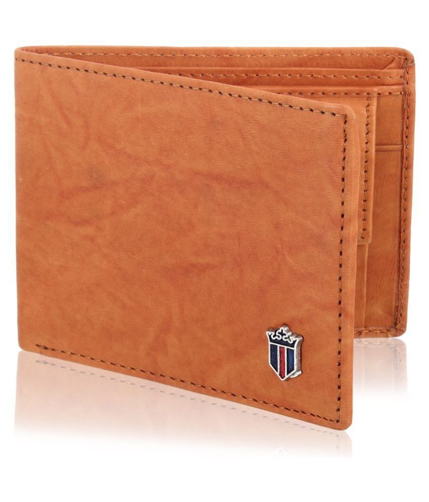 Louis Philippe Faux Leather Tan Casual Regular Wallet: Buy Online at Low Price in India - Snapdeal