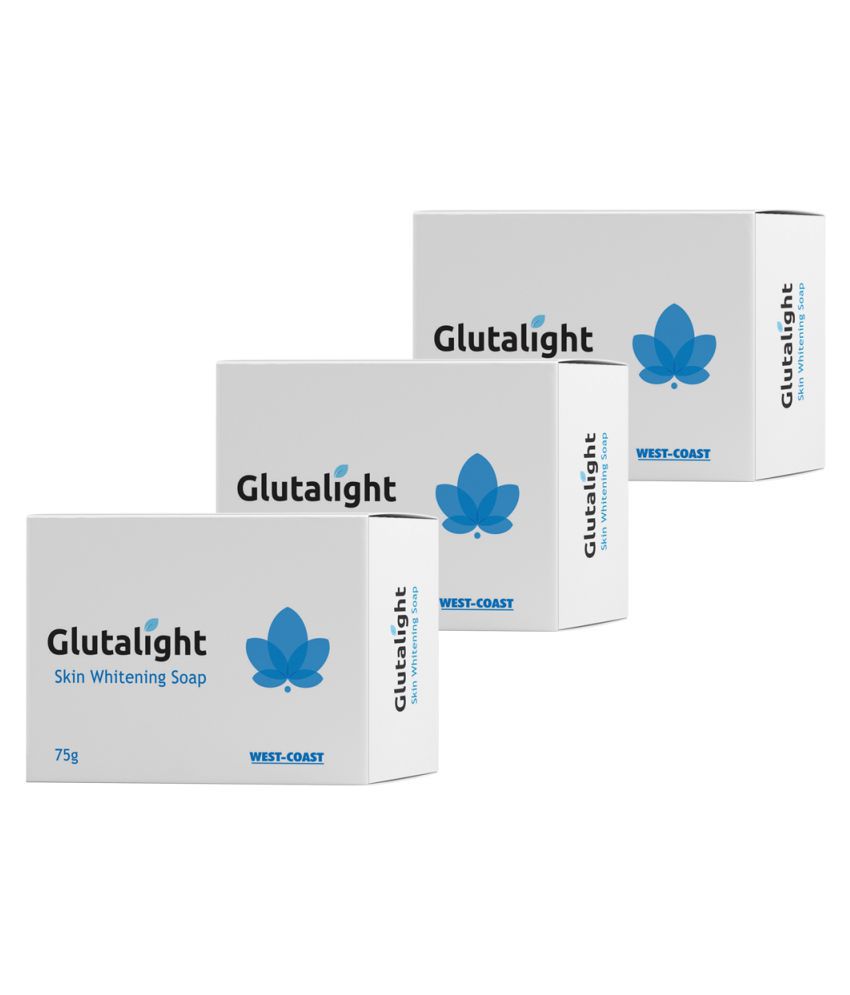Glutalight - Skin Whitening Soap for All Skin Type (Pack of 3): Buy ...