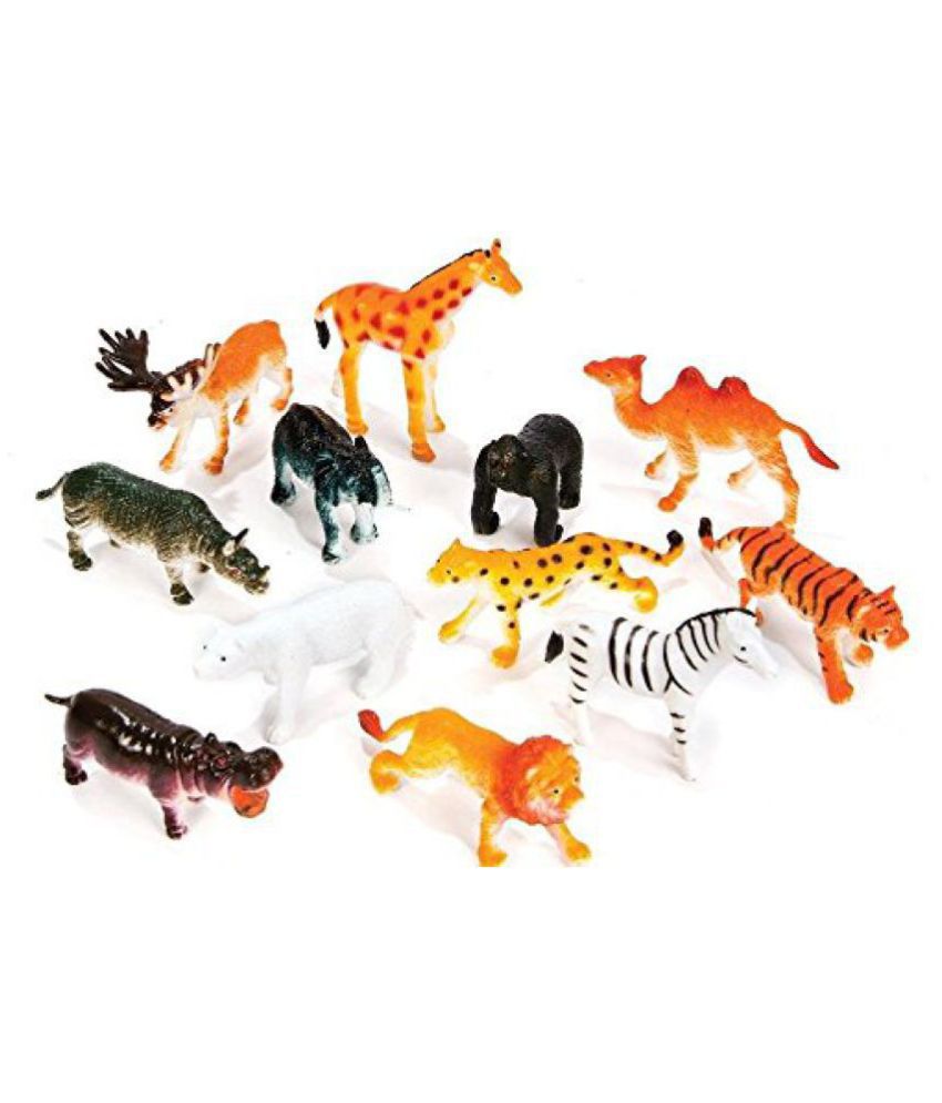 Rock World Educational Toy Animals, Play Set for Kids, 12 Different Zoo  Wild Jungle Animal Toys, Animal Zoo - Buy Rock World Educational Toy Animals,  Play Set for Kids, 12 Different Zoo