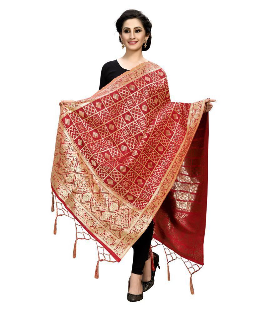 jacquard shirt and dupatta