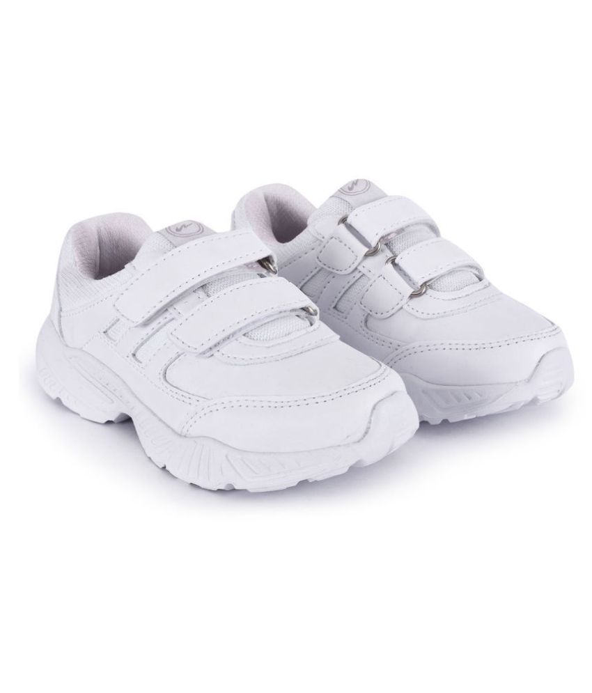 campus school shoes white