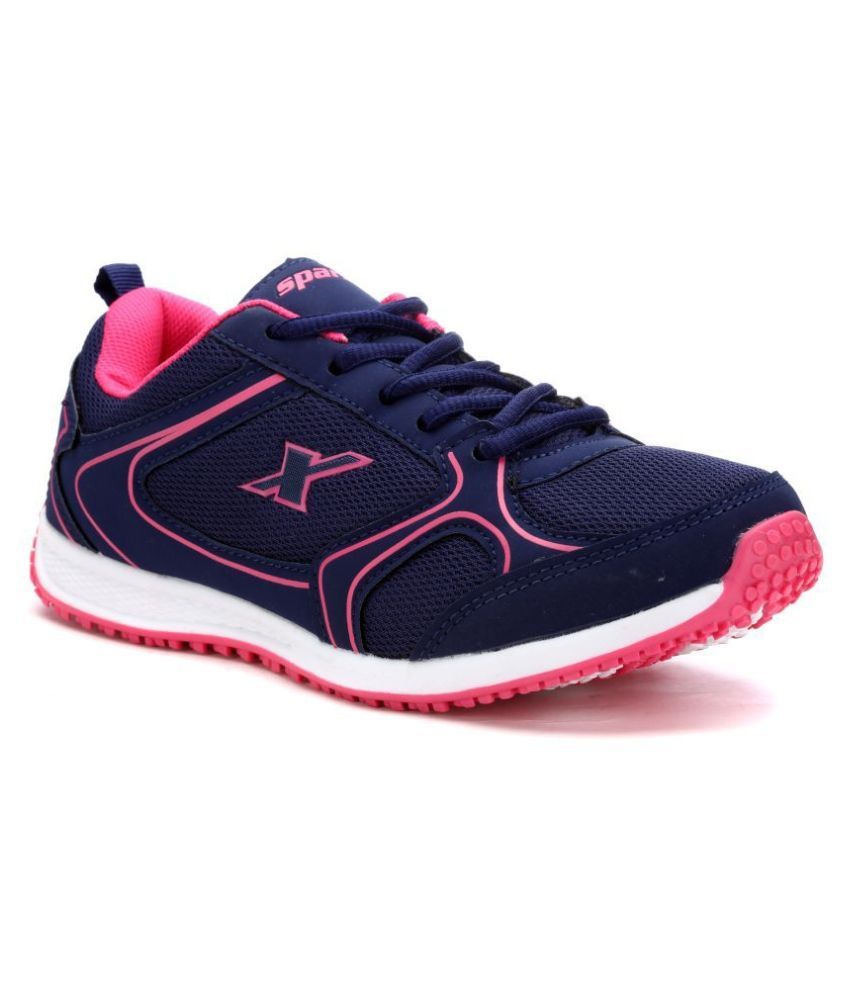 pink and purple running shoes