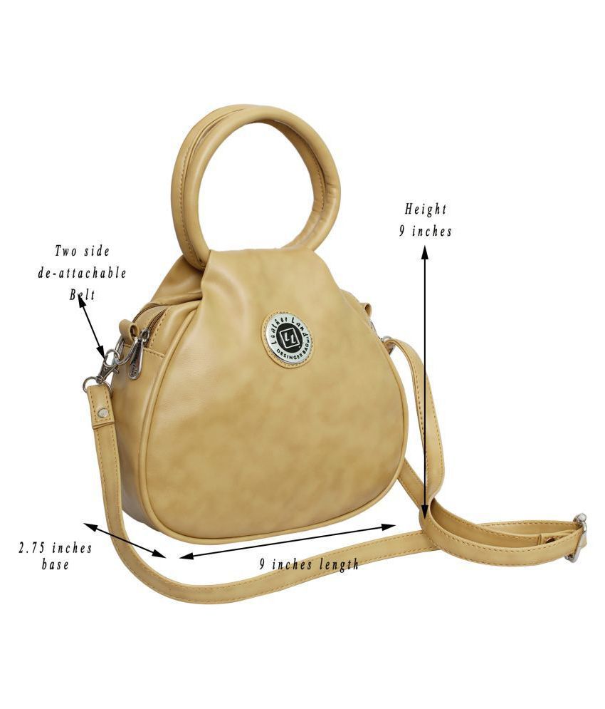 leather land sling bag
