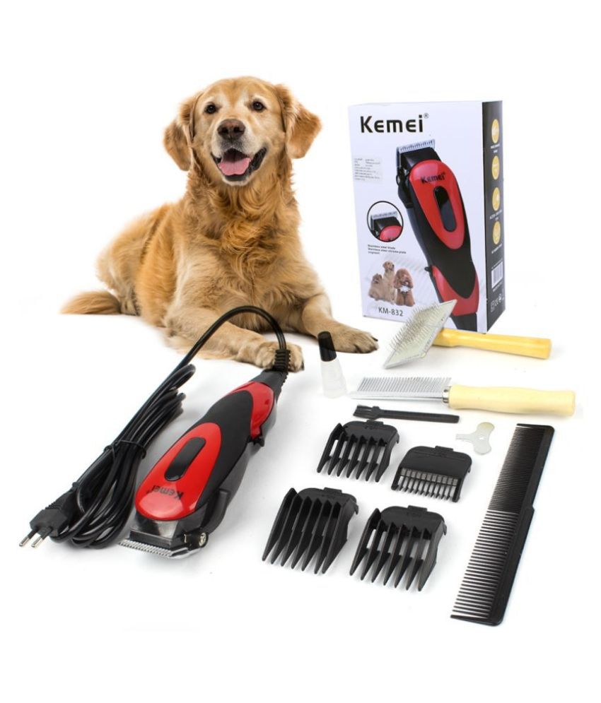 Kemei Pets Cat and Dog Hair Clipper Electrical Clipper / Trimmer KM 832:  Buy Kemei Pets Cat and Dog Hair Clipper Electrical Clipper / Trimmer KM 832  Online at Low Price - Snapdeal