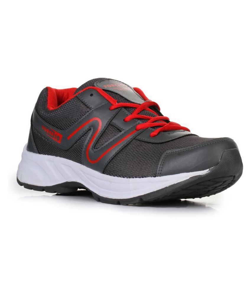 FORCE 10 By Liberty Gray Running Shoes - Buy FORCE 10 By Liberty Gray Running Shoes Online at 