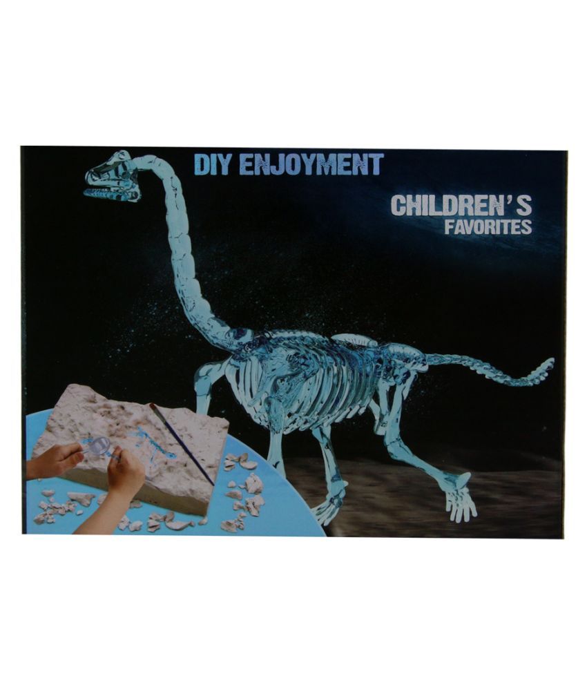 glow in the dark dinosaur excavation kit