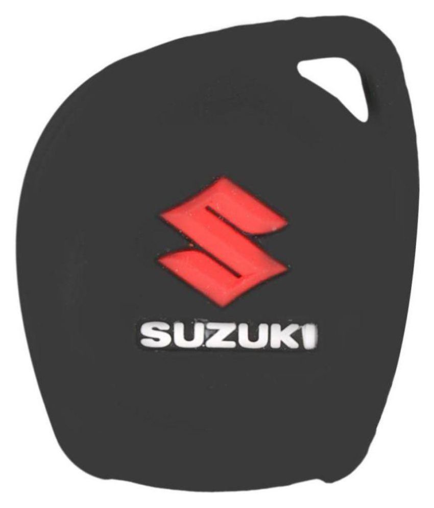 Lenmax Silicone Key Cover with 2 Button Remote for Maruti Suzuki Swift