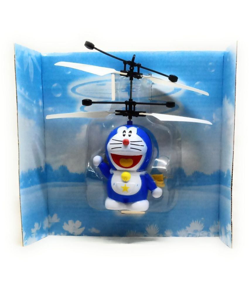 doraemon flying toy hand sensor