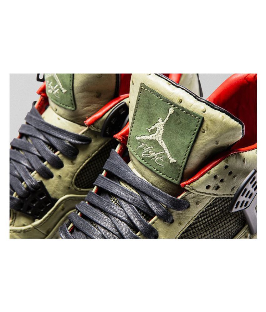 Nike "Cactus Jack" Jordan Green Basketball Shoes - Buy ...