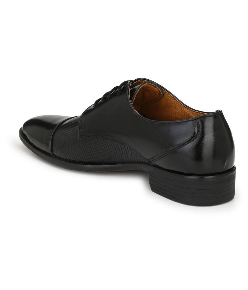 mactree black formal shoes
