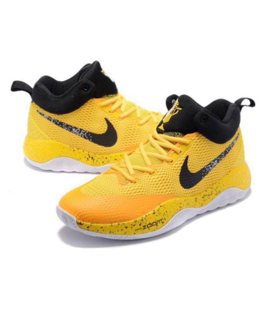 nike zoom rev yellow running shoes