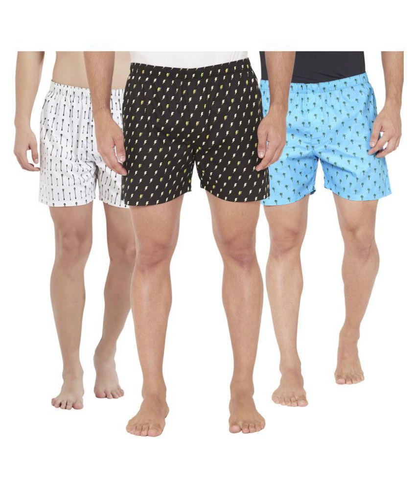     			XYXX - Multicolor Cotton Men's Boxer ( Pack of 3 )