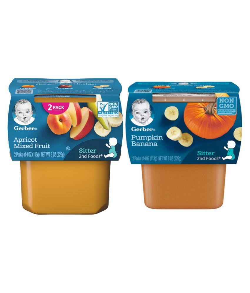 gerber apricot mixed fruit