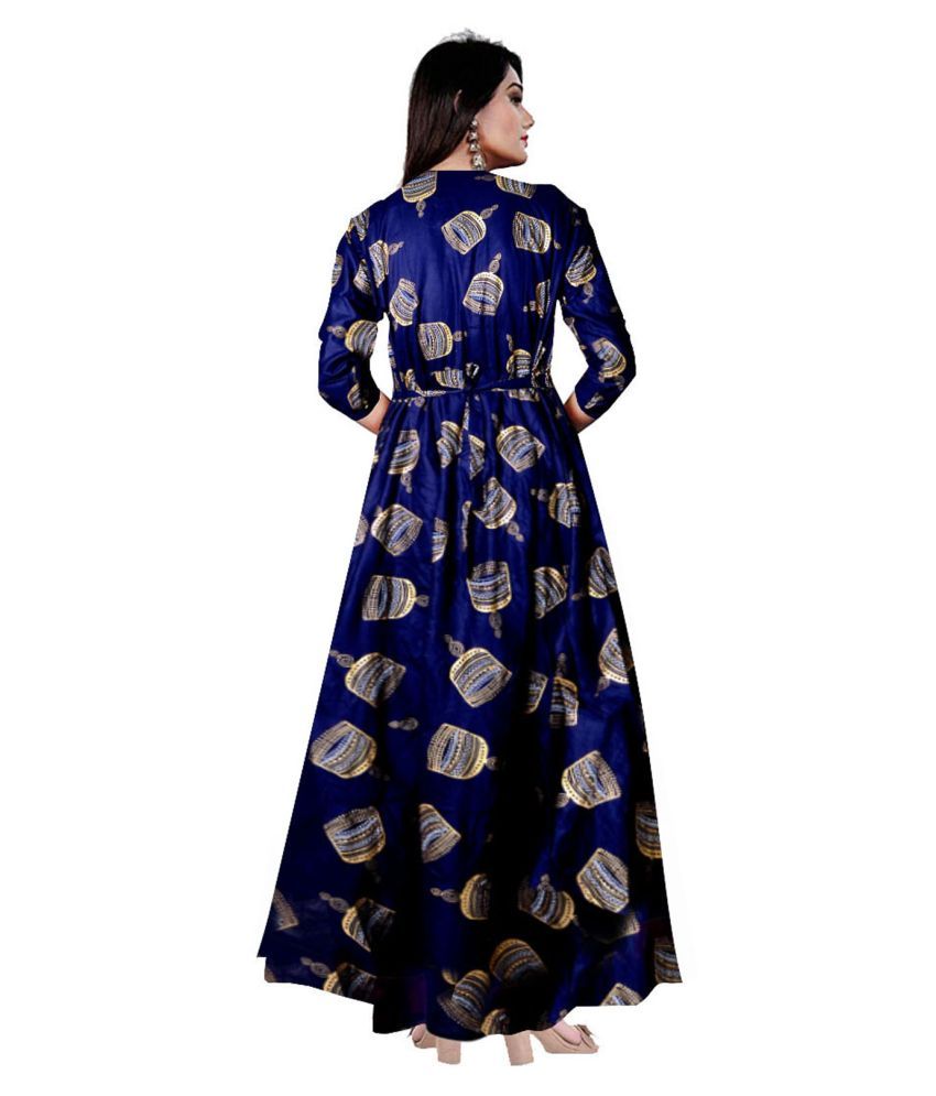 rayon full flair gown