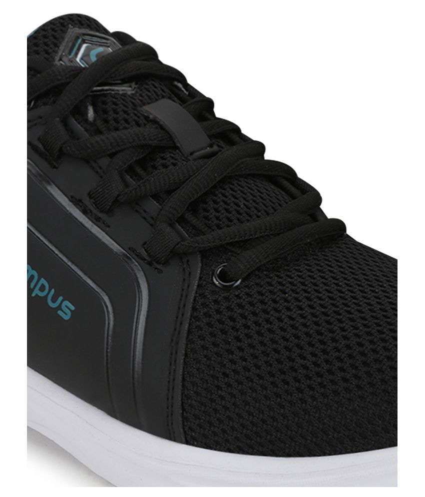 campus black shoes without laces