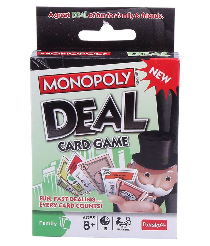Tickles Monopoly Deal Card Game