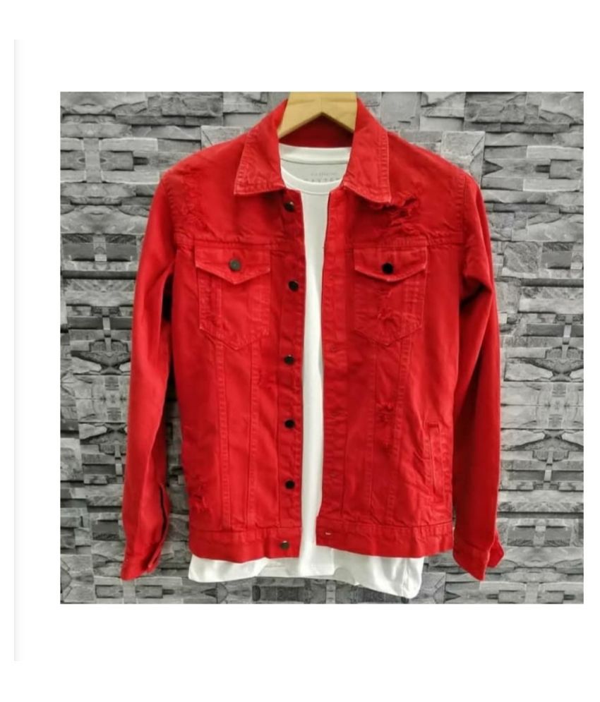 mens jeans jacket snapdeal