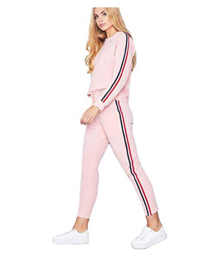 blush pink tracksuit