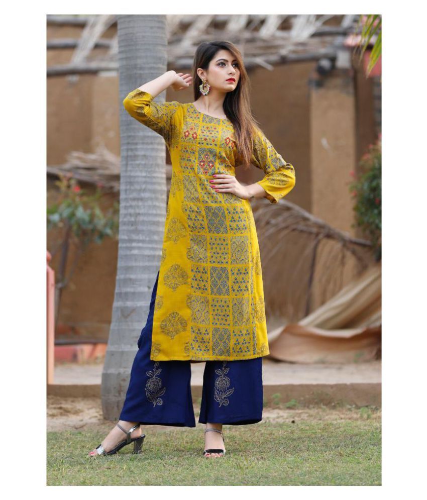 Snapdeal Discount Snapdeal Rayon Kurtis Yellow Snapdeal Long Kurti
