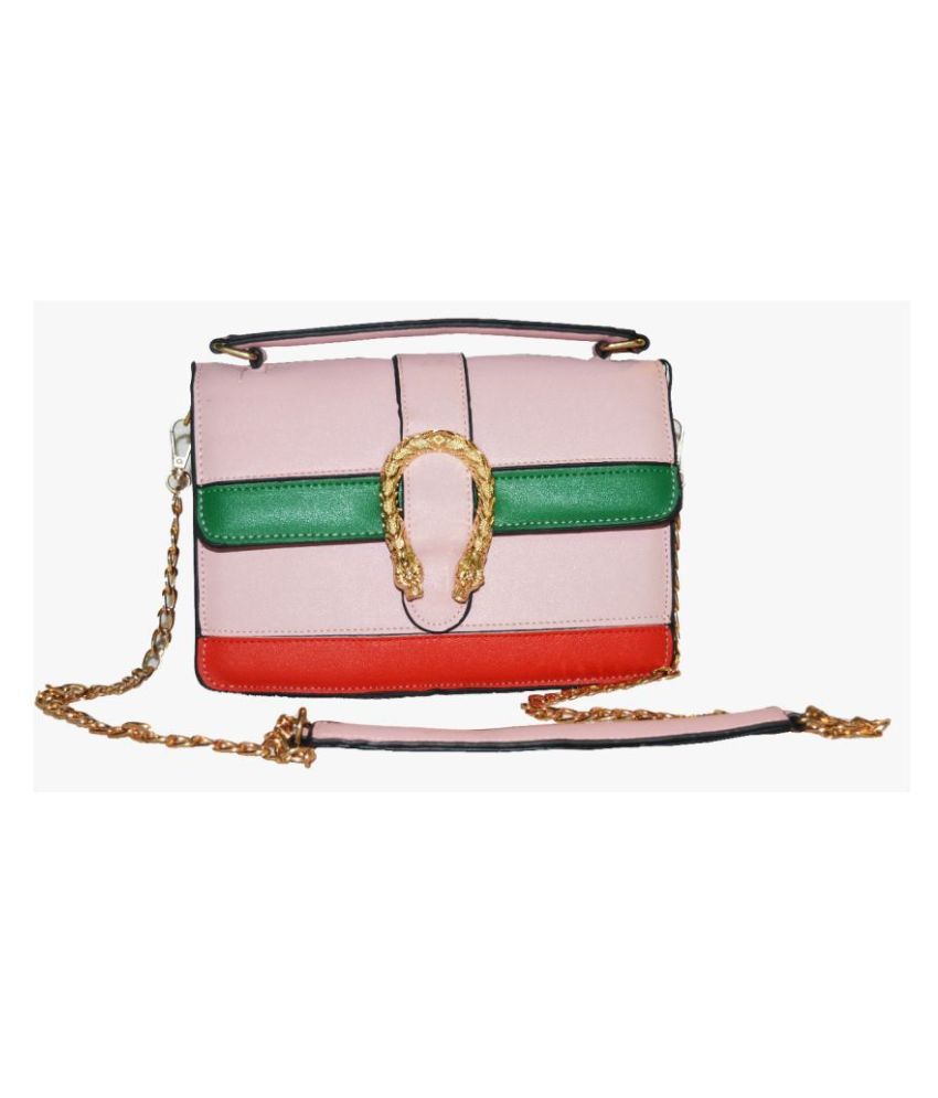 gucci sling bag pink