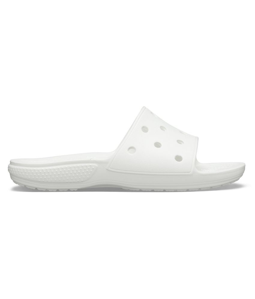 crocs black slides