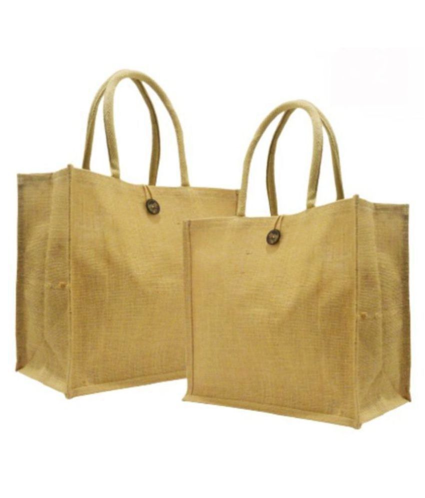 Earthbags Khaki Jute Tote Bag Buy Earthbags Khaki Jute Tote Bag Online At Best Prices In India 0915