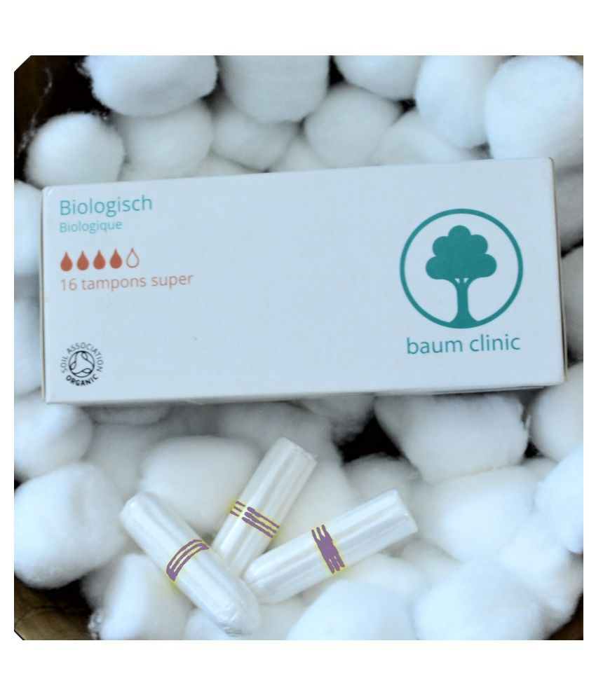 Baum Clinic Organic Tampons Super Tampons Buy Baum Clinic Organic