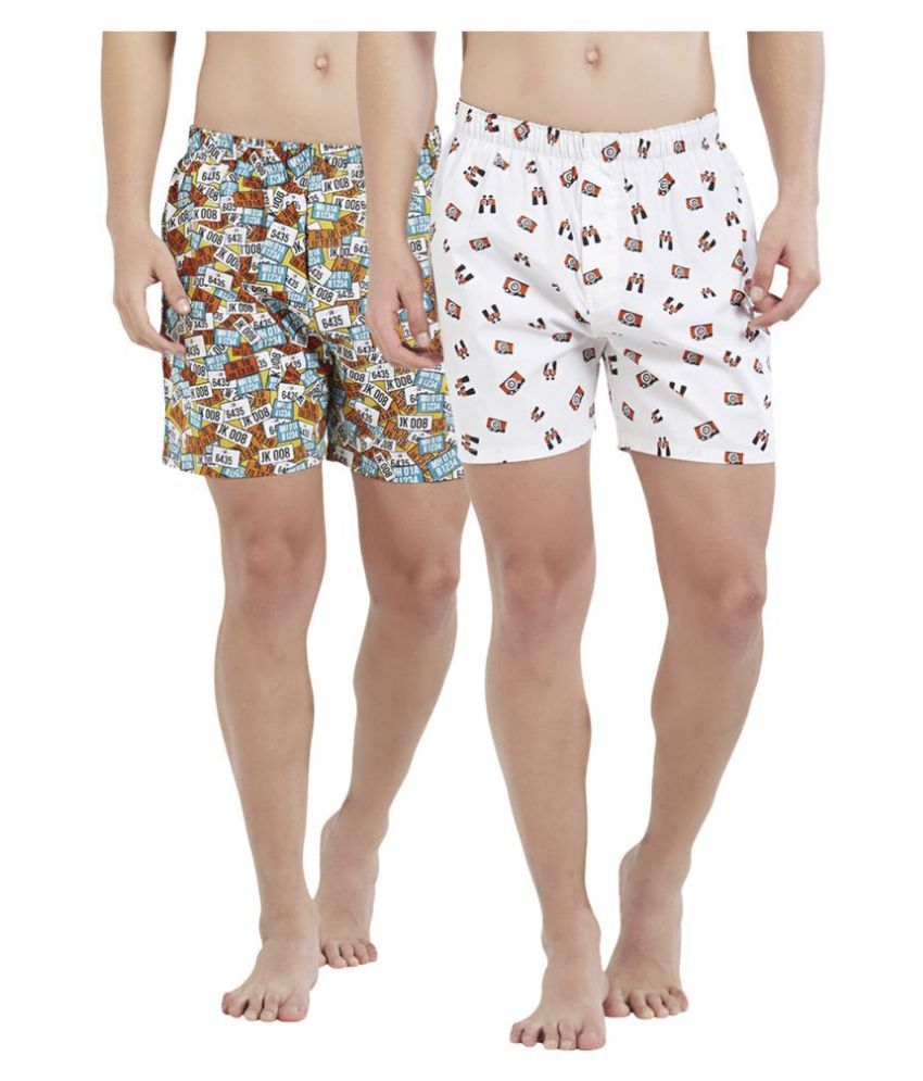     			XYXX Pack of 2 Cotton Men's Boxer- ( Multi )