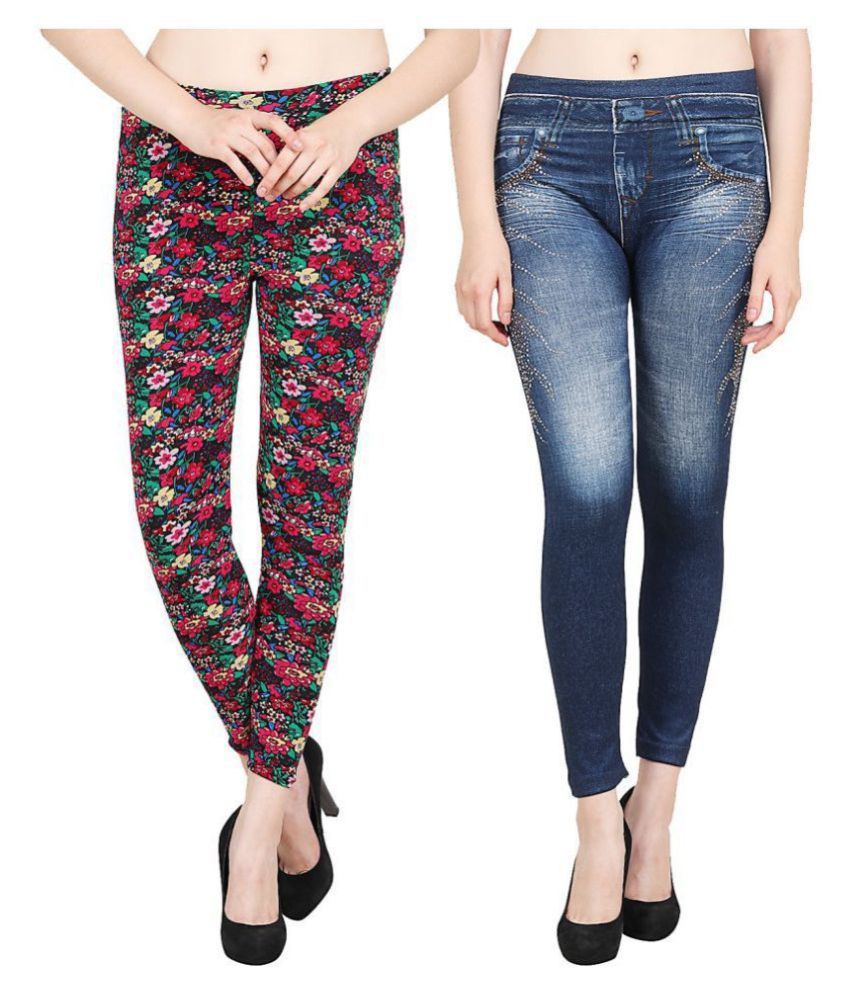 polyester jeggings