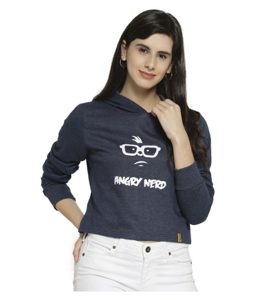 campus sutra women's cotton sweatshirt