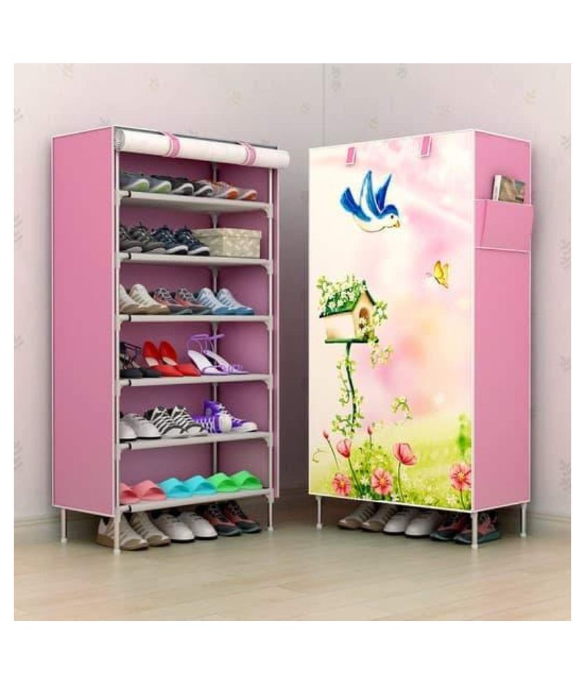 1 tier shoe rack with cover
