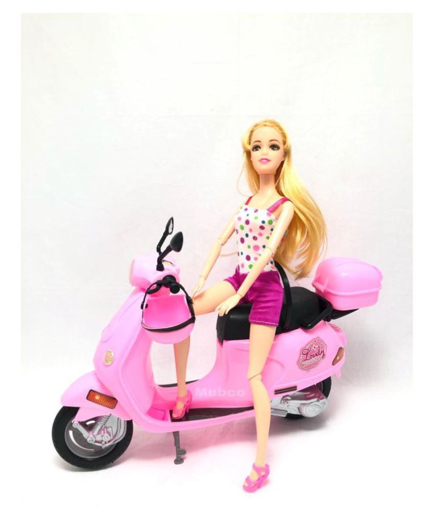 barbie pink scooter