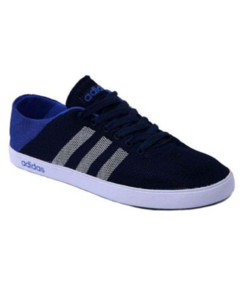 Adidas Neo Sneakers Blue Casual Shoes 