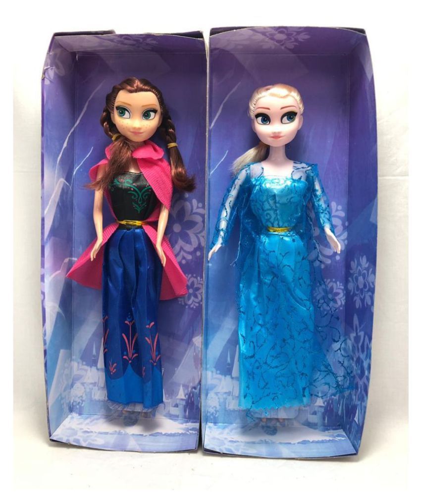 anna elsa reversible doll