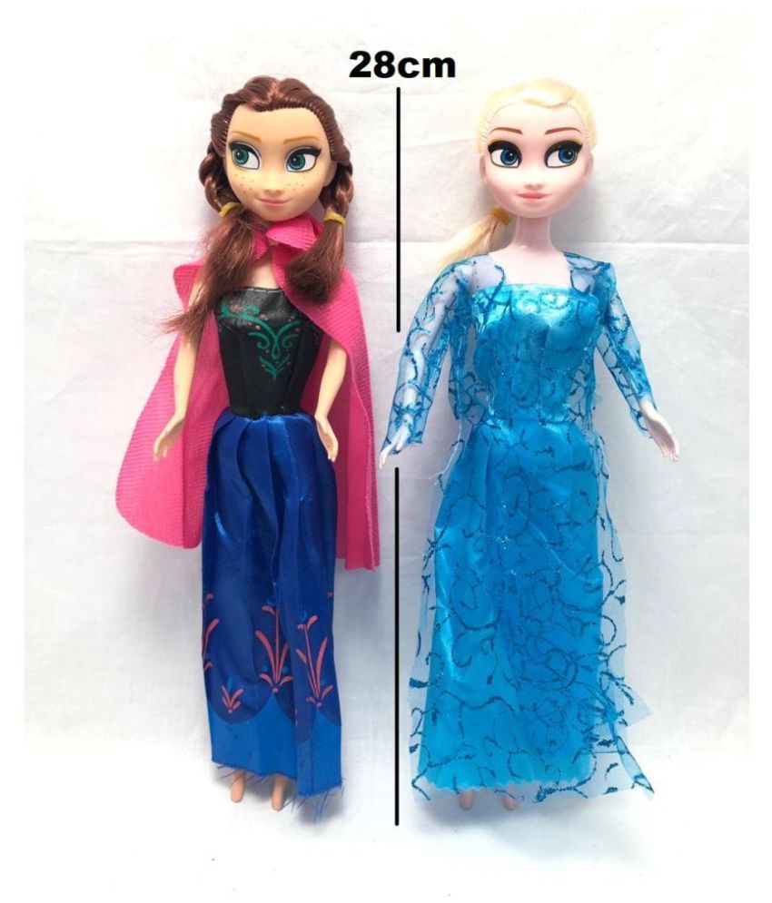 anna elsa reversible doll