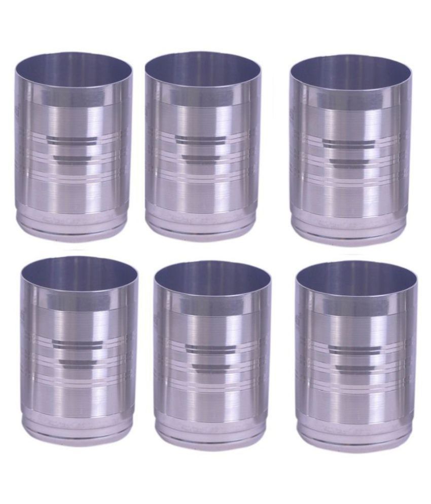     			Dynore Stainless Steel 250 ml Glasses