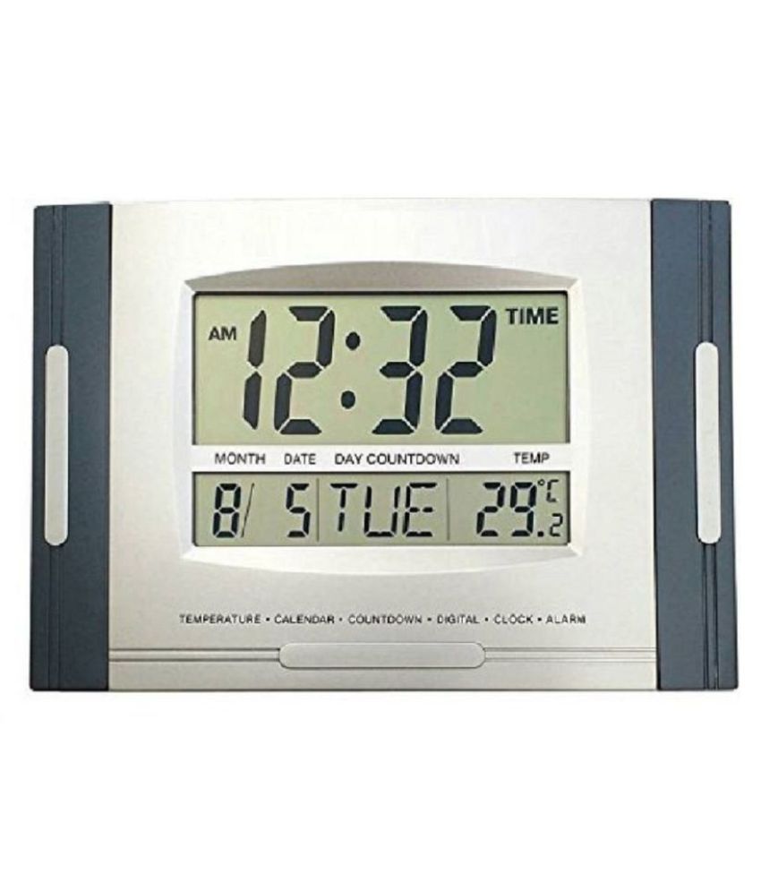 MITRAH Rectangular Digital Wall Clock 3809 ( 5 x 25 cm ) Buy MITRAH Rectangular Digital Wall