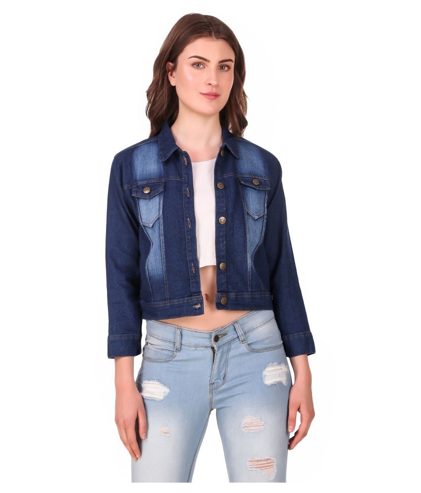 next denim top