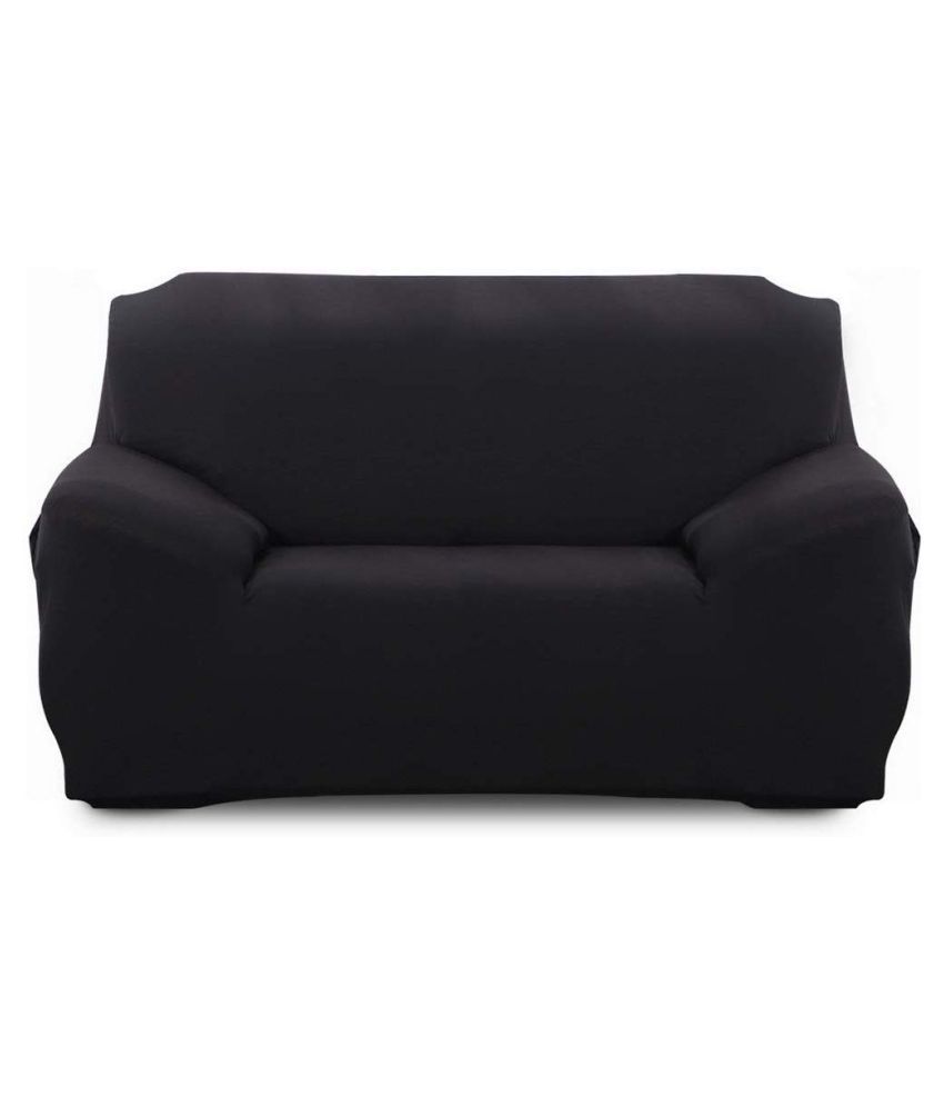     			House Of Quirk 2 Seater Polyester Single Sofa Cover Set