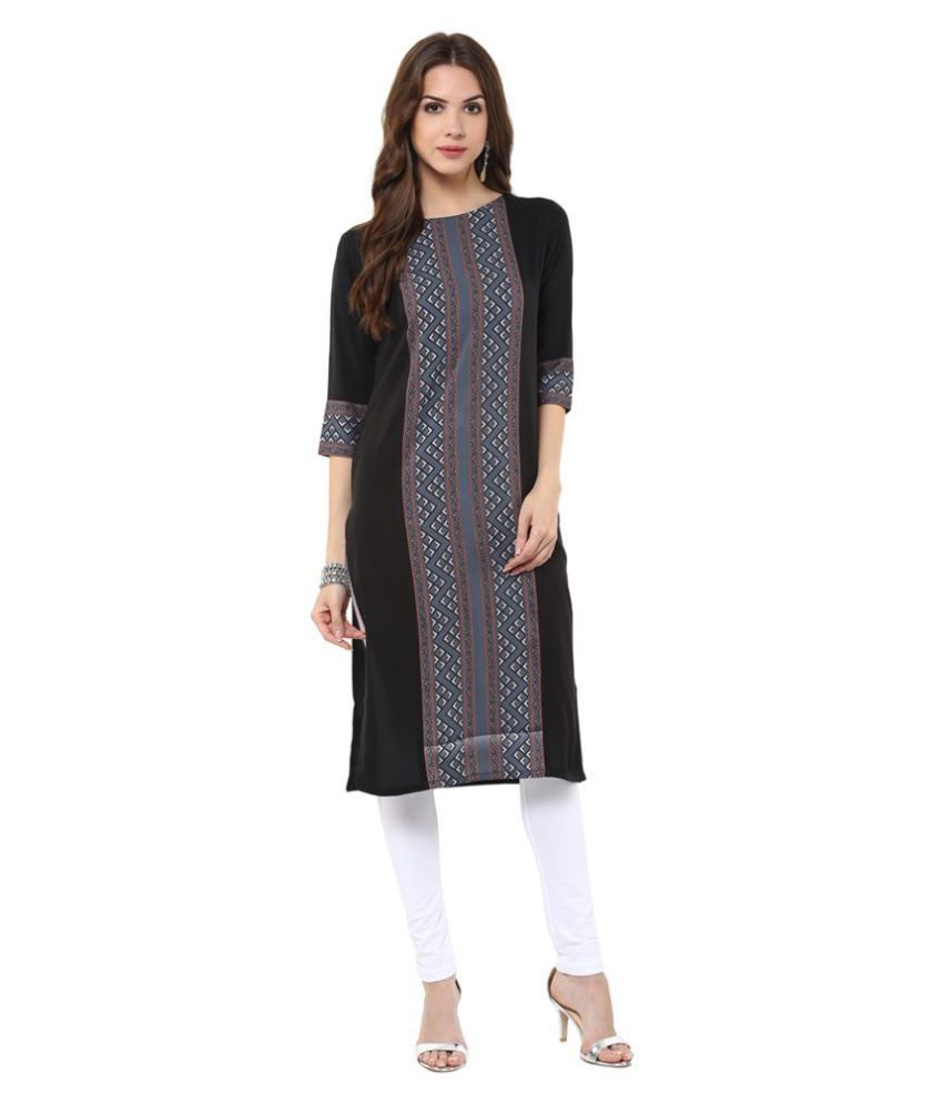 janasya black kurti