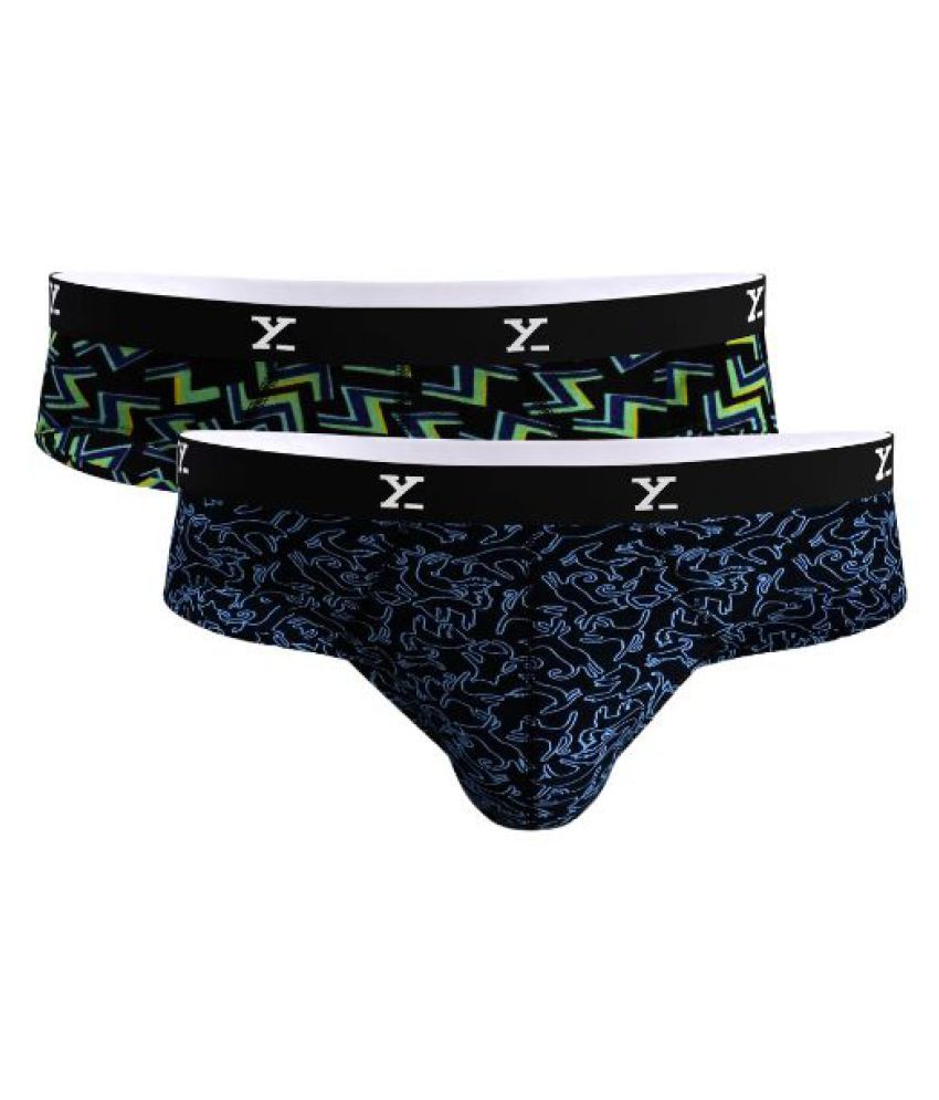     			XYXX Pack of 2 Modal Men's Briefs ( Multicolor )